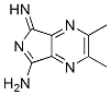 1H-Pyrrolo[3,4-b]pyrazin-3-amine,1-imino-5,6-dimethyl-(9CI) CAS#: 55408-62-3