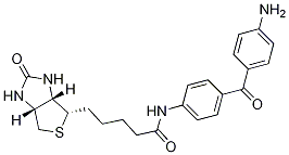 1H-Thieno[3,4-d]iMidazole-4-pentanaMide, N-[4-(4-aMinobenzoyl)phenyl]hexahydro-2-oxo-, (3aS,4S,6aR)- CAS#: 545379-60-0
