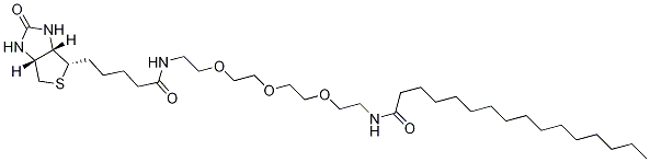 1H-Thieno[3,4-d]iMidazole-4-pentanaMide, hexahydro-2-oxo-N-(13-oxo-3,6,9-trioxa-12-azaoctacos-1-yl)-, (3aS,4S,6aR)- CAS#: 418759-51-0