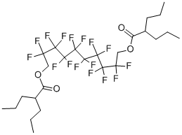 1H,1H,10H,10H-PERFLUORODECAN-1,10-DIYL BIS (2-PROPYLPENTANOATE) CAS#: 544446-07-3