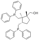 [(1R,2R,3S)-(+)-1,2-DIMETHYL-2,3-BIS(DIPHENYLPHOSPHINOMETHYL)CYCLOPENTYL]METHANOL CAS#: 497262-02-9