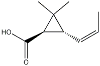 (1R,3R)-2,2-dimethyl-3-[(1Z)-1-propenyl]cyclopropanecarboxylic acid CAS#: 5793-10-2