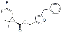 (1R,3S)-3-(2,2-Difluoroethenyl)-2,2-dimethylcyclopropanecarboxylic acid [5-(phenylmethyl)furan-3-yl]methyl ester CAS#: 55700-97-5