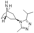 (1R,3s,5S)-3-(3-Isopropyl-5-methyl-4H-1,2,4-triazol-4-yl)-8-azabicyclo[3.2.1]octane CAS#: 423165-07-5