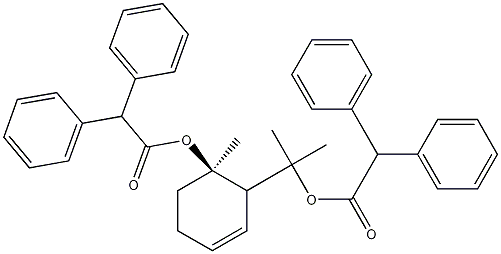 (1R,4R)-1,8-Bis(diphenylacetoxy)-2-menthene CAS#: 477528-49-7