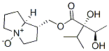 (1R,7aS)-1-[[[(2S,3R)-2,3-Dihydroxy-2-isopropylbutanoyl]oxy]methyl]hexahydro-1H-pyrrolizine 4-oxide CAS#: 510-19-0