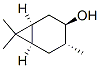 (1alpha,3beta,4alpha,6alpha)-4,7,7-trimethylbicyclo[4.1.0]heptan-3-ol CAS#: 54750-09-3