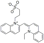 2-[(1-Ethyl-2(1H)-quinolylidene)methyl]-1-(3-sulfopropyl) quinolinium,inner salt CAS#: 53440-14-5