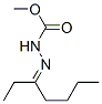 2-(1-Ethylpentylidene)hydrazine-1-carboxylic acid methyl ester CAS#: 55401-88-2