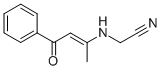 2-[(1-METHYL-3-OXO-3-PHENYL-1-PROPENYL)AMINO]ACETONITRILE CAS#: 56464-51-8
