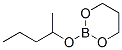 2-(1-Methylbutoxy)-1,3,2-dioxaborinane CAS#: 55162-69-1