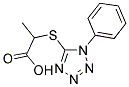 2-[(1-PHENYL-1H-TETRAAZOL-5-YL)SULFANYL]PROPANOIC ACID CAS#: 59399-37-0