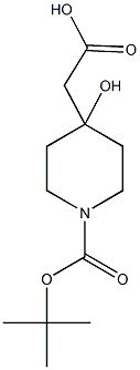 2-(1-(Tert-Butoxycarbonyl)-4-Hydroxypiperidin-4-Yl)Acetic Acid CAS#: 502482-52-2