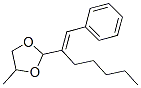 2-[1-(benzylidene)hexyl]-4-methyl-1,3-dioxolane CAS#: 5436-77-1