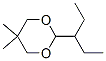 2-(1-ethylpropyl)-5,5-dimethyl-1,3-dioxane CAS#: 59682-78-9