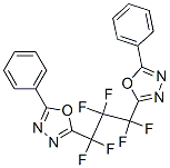 2-[1,1,2,2,3,3-hexafluoro-3-(5-phenyl-1,3,4-oxadiazol-2-yl)propyl]-5-p henyl-1,3,4-oxadiazole CAS#: 5086-79-3