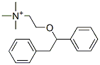 [2-(1,2-Diphenylethoxy)ethyl]trimethylaminium CAS#: 59866-76-1