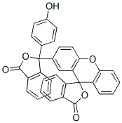 2'-[1,3-Dihydro-1-(4-hydroxyphenyl)-3-oxoisobenzofuran-1-yl]spiro[isobenzofuran-1(3H),9'-[9H]xanthen]-3-one CAS#: 55530-30-8
