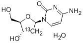 [2'-13C]2'-DEOXYCYTIDINE MONOHYDRATE CAS#: 478511-23-8