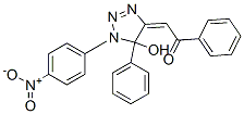 2-[1,5-Dihydro-5-hydroxy-1-(4-nitrophenyl)-5-phenyl-4H-1,2,3-triazol-4-ylidene]-1-phenylethanone CAS#: 55682-70-7