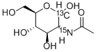 2-[15N]ACETAMIDO-2-DEOXY-D-[1-13C]GLUCOSE CAS#: 478529-40-7