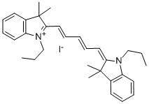 2-[(1E,3E)-5-(3,3-DIMETHYL-1-PROPYL-1,3-DIHYDRO-2H-INDOL-2-YLIDENE)-1,3-PENTADIENYL]-3,3-DIMETHYL-1-PROPYL-3H-INDOLIUM IODIDE CAS#: 53213-98-2