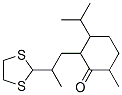2-[2-(1,3-Dithiolan-2-yl)propyl]-6-methyl-3-(1-methylethyl)cyclohexanone CAS#: 56772-19-1