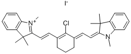 2-[2-[2-CHLORO-3-[(1,3-DIHYDRO-1,3,3-TRIMETHYL-2 H-INDOL-2-YLIDENE) ETHYLIDENE]-1-CYCLOHEXEN-1-YL]ETHENYL]-1,3,3-TRIMETHYLINDOLIUM IODIDE CAS#: 56289-67-9