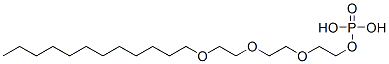 2-[2-[2-(dodecyloxy)ethoxy]ethoxy]ethyl dihydrogen phosphate CAS#: 52598-24-0