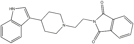 2-[2-[4-(1H-Indol-3-yl)-1-piperidinyl]ethyl]-1H-isoindole-1,3(2H)-dione CAS#: 57311-64-5