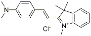 2-[2-[4-(dimethylamino)phenyl]vinyl]-1,3,3-trimethyl-3H-indolium chloride CAS#: 54268-66-5