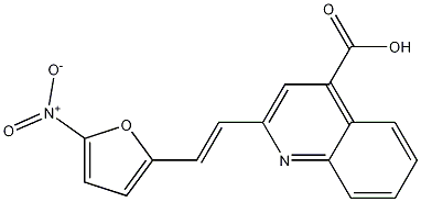 2-[2-(5-Nitro-furan-2-yl)-vinyl]-quinoline-4-carboxylic acid CAS#: 5774-31-2
