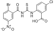 2-[[[(2-BROMO-5-NITROBENZOYL)AMINO]THIOXOMETHYL]AMINO]-5-CHLORO-BENZOIC ACID CAS#: 532414-71-4