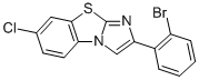 2-(2-BROMOPHENYL)-7-CHLOROIMIDAZO[2,1-B]BENZOTHIAZOLE CAS#: 419557-25-8