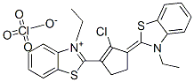 2-(2-CHLORO-3-[3-ETHYL-1,3-BENZOTHIAZOL-2(3H)-YLIDENE]-1-CYCLOPENTEN-1-YL)-3-ETHYL-1,3-BENZOTHIAZOL-3-IUM PERCHLORATE CAS#: 485403-51-8