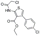 2-(2-CHLORO-ACETYLAMINO)-4-(4-CHLORO-PHENYL)-THIOPHENE-3-CARBOXYLIC ACID ETHYL ESTER CAS#: 457621-54-4