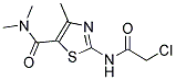 2-(2-CHLORO-ACETYLAMINO)-4-METHYL-THIAZOLE-5-CARBOXYLIC ACID DIMETHYLAMIDE CAS#: 545437-13-6