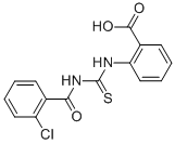 2-[[[(2-CHLOROBENZOYL)AMINO]THIOXOMETHYL]AMINO]-BENZOIC ACID CAS#: 433967-70-5