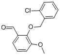 2-[(2-CHLOROBENZYL)OXY]-3-METHOXYBENZALDEHYDE CAS#: 52803-63-1