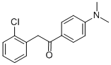 2-(2-CHLOROPHENYL)-1-[4-(DIMETHYLAMINO)PHENYL]-1-ETHANONE CAS#: 465514-61-8
