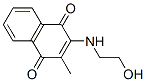 2-(2-HYDROXYETHYLAMINO)-3-METHYLNAPHTHALENE-1,4-DIONE CAS#: 55464-53-4