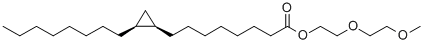 2-(2-METHOXYETHOXY)-ETHYL 8-(CIS-2-N-*OC TYLCYCLOPRO CAS#: 56971-72-3