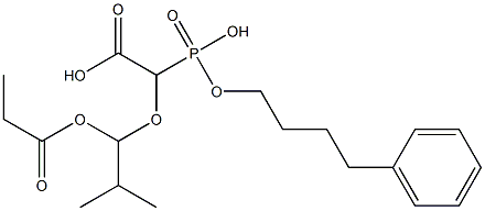 2-(2-Methyl-1-(propionyloxy)propoxy)-2-((4-phenylbutyl)hydrophosphoryl)acetic acid CAS#: 467430-13-3
