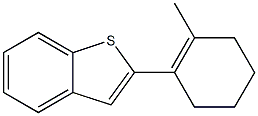 2-(2-Methylcyclohex-1-en-1-yl)benzo[b]thiophene CAS#: 55084-50-9