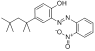 2-[(2-Nitrophenyl)azo]-4-(1,1,3,3-tetramethylbutyl)phenol CAS#: 51656-57-6