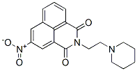 2-(2-Piperidinoethyl)-5-nitro-1H-benzo[de]isoquinoline-1,3(2H)-dione CAS#: 54824-19-0
