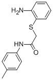 2-[(2-aminophenyl)sulfanyl]-N-(4-methylphenyl)acetamide CAS#: 460734-21-8