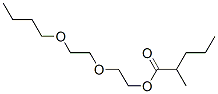 2-(2-butoxyethoxy)ethyl 2-methylpentanoate CAS#: 6640-82-0