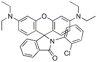2-(2-chlorophenyl)-3',6'-bis(diethylamino)spiro[1H-isoindole-1,9'-[9H]xanthene]-3(2H)-one CAS#: 51750-84-6