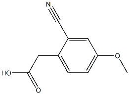 2-(2-cyano-4-Methoxyphenyl)acetic acid CAS#: 52786-67-1